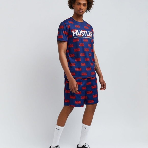 Reason x Hustler Logo Tee And Shorts Set - Picture 3 of 10